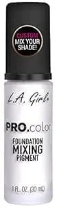 L.A. Girl Pro.Color Foundation Mixing Pigment, White glm711
