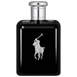 Ralph Lauren Fragrances Polo Black - Eau De Toilette - Men'S Cologne - Woody & Fresh - With Patchouli, Sandalwood, And Mandarin - Medium Intensity - 4.2 Fl Oz