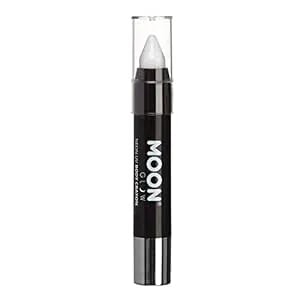 Moon Glow - Neon Uv Paint Stick Body Crayon For The Face & Body – White