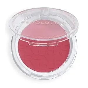 Revolution Blusher Reloaded, Vibe Check Mauve - Talc-Free Powder Blush With Matte Finish For Cheeks, Rich Pigment & Buildable, Vegan & Cruelty-Free