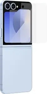 Samsung Galaxy Z Flip 7 Fe, Flip 6 Anti-Reflecting Film, Phone Screen Protector, Anti-Scratch, Dust And Fingerprint Shield, Anti-Glare, High Touch Sensitivity, Us Version, Transparent