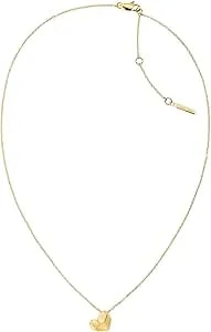 Calvin Klein Women'S Pendant Necklace: Faceted Heart Design For All Occasions