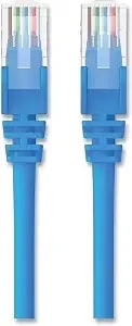 Belkin cat6 Snagless Ethernet Patch Cable, rj45, 25ft, Blue - Internet Cable, Lan Cord, Wired Network Cable, Router To Modem, Gigabit Ethernet, Poe Compatible, Patch Panel