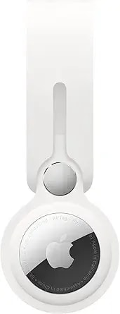 Apple Airtag Loop Case - White