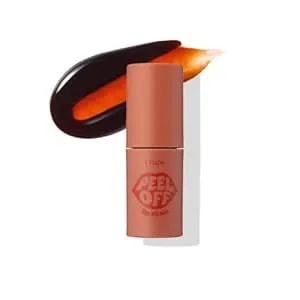 Etude Dear Darling Peel Off Lip Stain (Cacao Shell) – Teen Girl Gifts, Hydrating Hydrogel Tint, Fruity Scent, Long Lasting & Waterproof, High Pigment, Easy Peel Off, All‑Day Color Lip Tattoo