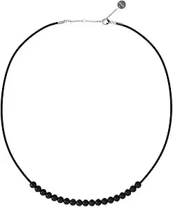 Enso Rings Embrace Silicone Necklace - Smooth, Lightweight Beaded Necklace