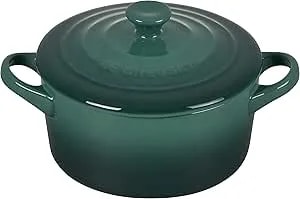Le Creuset Stoneware Mini Round Cocotte, 14 Oz., Artichaut
