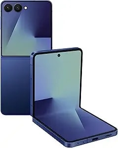 Samsung Galaxy Z flip7, 256gb, Blue Shadow - Unlocked (Renewed)