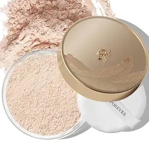 Fv Matte Loose Setting Powder, Lightweight Oil-Control And Long Lasting Translucent Face Powder, Talc-Free, Smooths Pores & Lines Blurring Powder, For All Skin Tones, 02 Nature