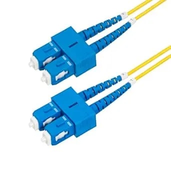 Startech.Com 5m (16.4ft) Sc To Sc (Upc) os2 Single Mode Duplex Fiber Optic Cable, 9/125, 40g/100g, Lszh Jumper Cord