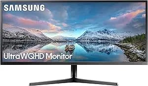 Samsung 34" Class Ultrawide Monitor With 21:9 Wide Screen, s34j552wqnxza