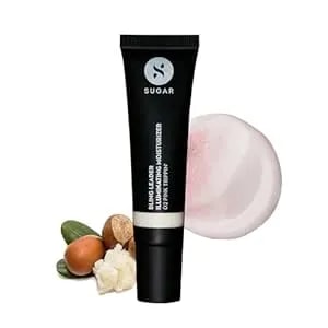 Sugar Cosmetics Bling Leader Illuminating Moisturizer - 02 Pink Trippin' - Cool Pink With A Pearl Finish Highlighter, Protection Against Pollution