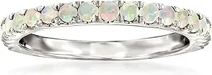 Ross-Simons Opal Ring In Sterling Silver