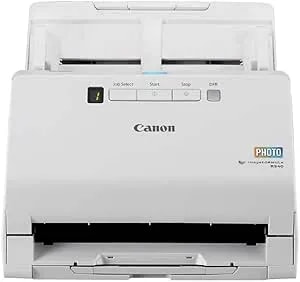 Canon Imageformula RS40 - Photo And Document Scanner, Auto Document Feeder, Windows And Mac, Scans Old And New Photos In Varying Sizes, USB Interface