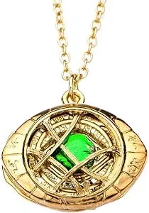 Marvel drsteyepnk03 Doctor Strange Eye Of Agamotto Pendant Necklace, Gold