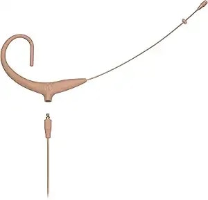 Audio-Technica bp892xclm3-Th Compatible With Sennheiser, Omnidirectional Earset With Detachable Cable, Locking 3.5mm Connector, Beige