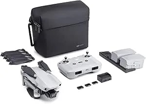 Dji Mavic Air 2 Fly More Combo & Auto-Activated Dji Care Refresh Bundle-Drone Quadcopter Uav With 48mp Camera 4k Video 1/2" Cmos Sensor 3-Axis Gimbal 34min Flight Time Activetrack 3.0, Gray
