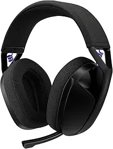 Logitech g321 Lightspeed Wireless Bluetooth Gaming Headset, Dynamic Comfort And Fit, 16 Khz Boom Mic, 20+ Hrs Battery, Pc, ps4, ps5, Nintendo Switch, Mobile - Black