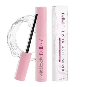 Fadlash Lash Glue Remover 5 Ml For Cluster Lashes Soothing Oil Lash Remover Mascara Wand Eyelash Glue Remover Self Use At Home