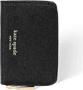 Kate Spade New York Devin Zip Magnetic Wallet/Card Holder - Compatible With Magsafe Phones And Cases - Black