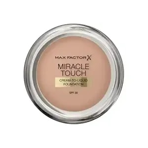 Max Factor Miracle Touch Skin Perfecting Foundation spf30-70 Natural