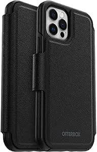 Otterbox Style Folio Wallet With Magsafe For Iphone 12 & Iphone 12 Pro (Only) - Non-Retail Packaging - Shadow