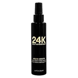 Sally Hershberger 24k Liquid Assets Daily Conditioning Remedy - Weightless Leave-In Treatment For Luscious, Refreshed Locks - Bonding, Keratin-Fortified Formula - Paraben And Phthalate Free - 150 Ml