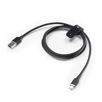 Mophie Charge Stream Usb-A To Usb-C Cable 3ft – Ultra-Durable Braided Design, Flexible Silicone, Fast Charging Up To 15w, Travel Strap Included