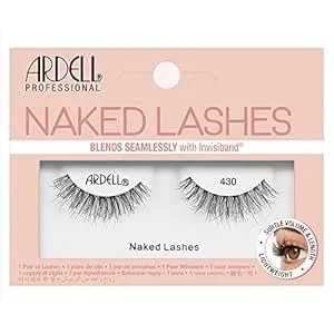 Ardell Strip Lashes Naked Lashes 430 With Invisiband, 1 Pair