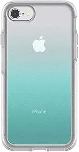 Otterbox Symmetry Clear Series Case For Iphone Se (3rd And 2nd Gen) And Iphone 8/7 - Retail Packaging - Aloha Ombre (Silver Flake/Clear/Aloha Ombre)
