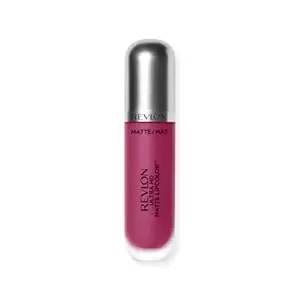 Revlon Ultra Hd Matte Lipcolor, Velvety Lightweight Matte Liquid Lipstick In Pink, Addiction (610), 0.2 Oz