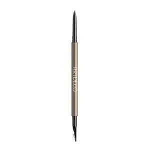 Artdeco Ultra Fine Brow Liner - Ash Brown - Thin Twist-Out Tip Creates Ultra-Fine Lines - Integrated Grooming Brush - Smudge-Proof & Waterproof - Eyebrow Pencil - Eye Makeup - Vegan - 0.03 Oz