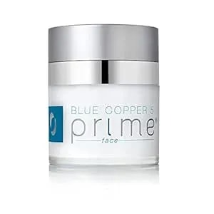 Osmotics Blue Copper 5 Prime Face, The Award-Winning Anti-Aging Face Cream For Both Men And Women. Best For Wrinkles, Firming, Acne, Age Spots, And Skin Tone. Visible Results In Days - Made In The Usa