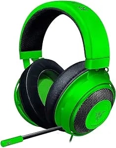 Razer Kraken Gaming Headset: Lightweight Aluminum Frame, Retractable Noise Isolating Microphone, For Pc, ps4, ps5, Switch, Xbox One, Xbox Series X & S, Mobile, 3.5 Mm Audio Jack – Green