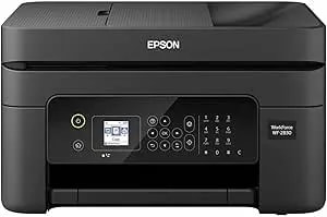 Epson Workforce Wf-2830 Wireless Color Inkjet All-In-One Printer, Print Scan Copy And Fax, Automatic 2-Sided Printing, 1. 4" Color Lcd, 100-Sheet Paper Tray, Wi-Fi Direct Connectivity, Black