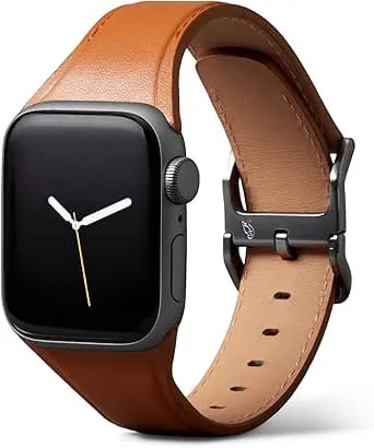 Bellroy Classic Watch Strap (Compatible With Apple Watch 44-49mm, Band For Work Or Casual Wear) - Terracotta
