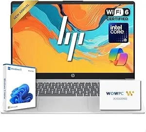 Hp 15.6" Pavilion Fhd Touchscreen Laptop - Intel Core i3 - 16gb ddr4 - 256gb Pcie Ssd - Ai Enhanced Win 11 - Numeric Keypad - Wi-Fi 6 & Hd Webcam - Wowpc Usb - Up To 10h Battery For Work & School