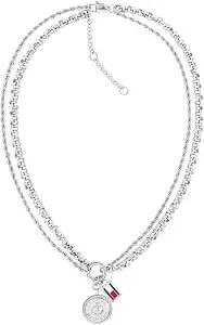 Tommy Hilfiger Women’S Anchor Pendant Necklace With Rope Detail