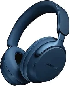 Bose Quietcomfort Ultra Bluetooth Headphones, Wireless Headphones With Spatial Audio, Over Ear Noise Cancelling With Mic, Up To 24 Hours Of Playtime, Lunar Blue - Limited Edition Color