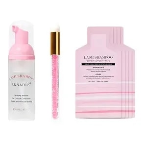 Eyelash Shampoo Foam Cleanser Kit Concentrate Mousse Eyelash Extensions Gentle Cleaning Dedicated Cleanser