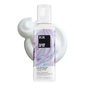 Igk Class Of '93 Curl Cream - Whipped Leave-In Conditioner & Curl Defining Styler For Curly, Wavy & Coily Hair, With 10 Butters & Oils, Silicone-Free, Vegan & Cruelty-Free, 5.5 Oz