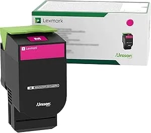 Lexmark 70c1hm0 (701hm) High-Yield Toner Cartridge, Magenta - In Retail Packaging