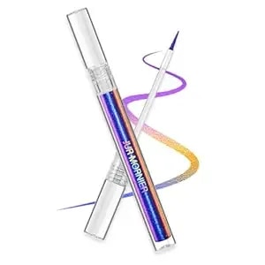 Multichrome Liquid Eyeshadow Set,3 Colors Multi-Dimensional Eye Liner Makeup,High Pigment Waterproof Metallic Eyeshadow,Ultre Fine Tip Glitter Eye Makeup (#601)