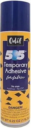 Odif - 505 Spray And Fix Temporary Fabric Adhesive 7.2oz