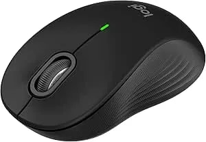 Logitech Signature M550 Wireless Mouse - For Small To Medium Sized Hands, 2-Year Battery, Silent Clicks, Bluetooth, Multi-Device Compatibility - Black