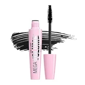 Wet N Wild Mascara Mega Volume - Volumizing, Waterproof, Smudge-Resistant, Cruelty-Free, Gluten-Free, Sulfate-Free & Vegan - Very Black