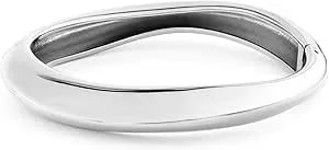 Calvin Klein Women’S Sculpted Bracelet - Timeless Minimalist Jewelry For Everyday Wear
