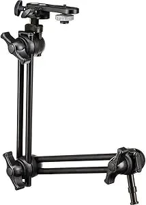 Manfrotto 396b2 Double Articulated Arm, 2 Sections - With Camera Bracket