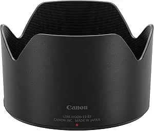 Canon Cameras US ES-83 Lens Hood Black, Full-Size (2960C001)