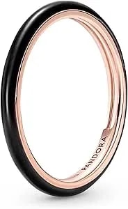 Pandora Me Black Enamel Ring 189655c01-46